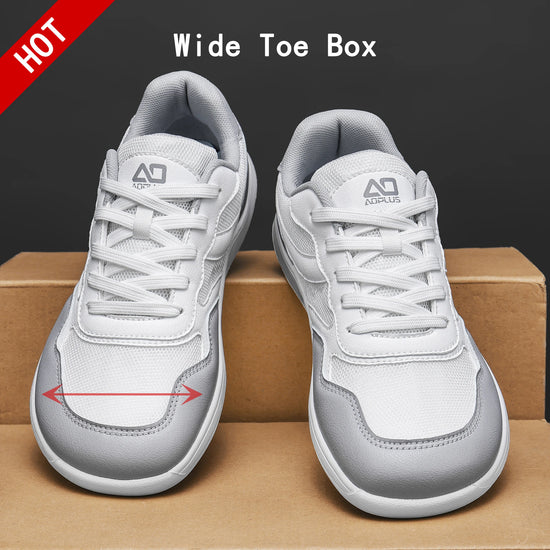 Unisex Casual Sports Sneakers Wide Fit Wide Toe Box Lightweight Breathable Comfortable Outdoor Walking Shoes For Men Women
