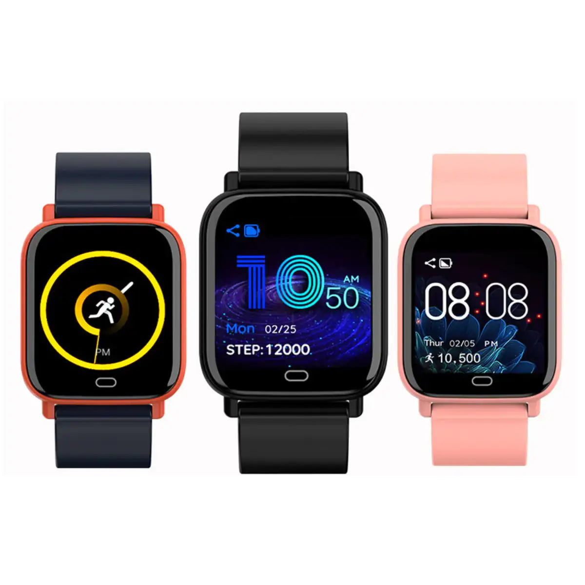 smart fit smart watch touchscreen display